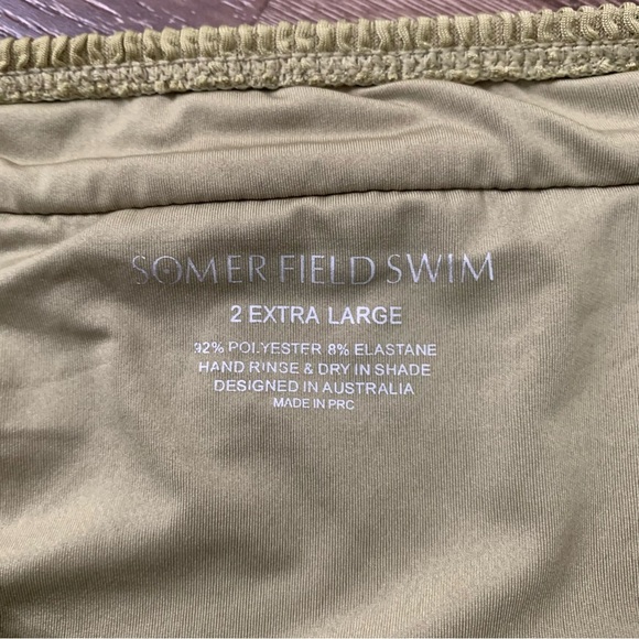 Somerfield Swim Womens green  Nori Malabar top / Sorento bottom 2XL NWT - Picture 7 of 12